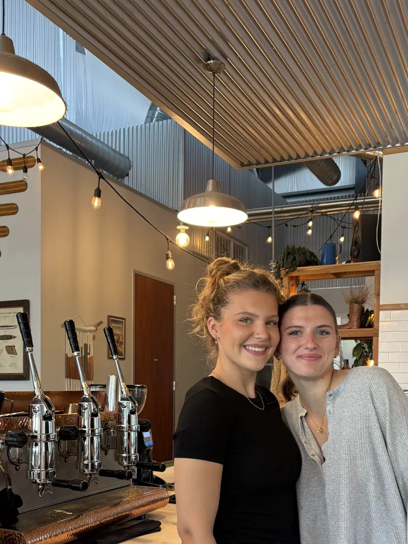 The Sycamore Coffee Co team behind the counter