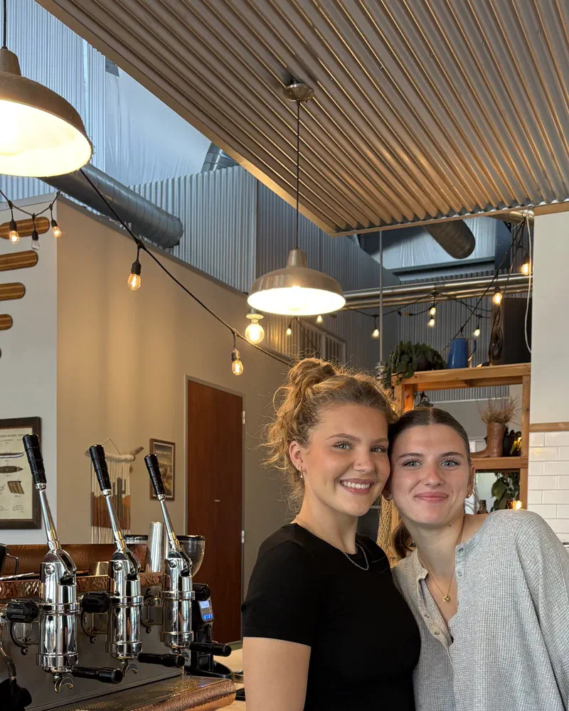The Sycamore Coffee Co team behind the counter